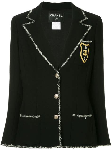 buy vintage chanel jacket|chanel jacket pre owned.